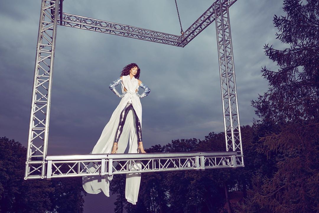 Karolina Kuczyńska - sesja na wysokościach, Top Model odcinek 6