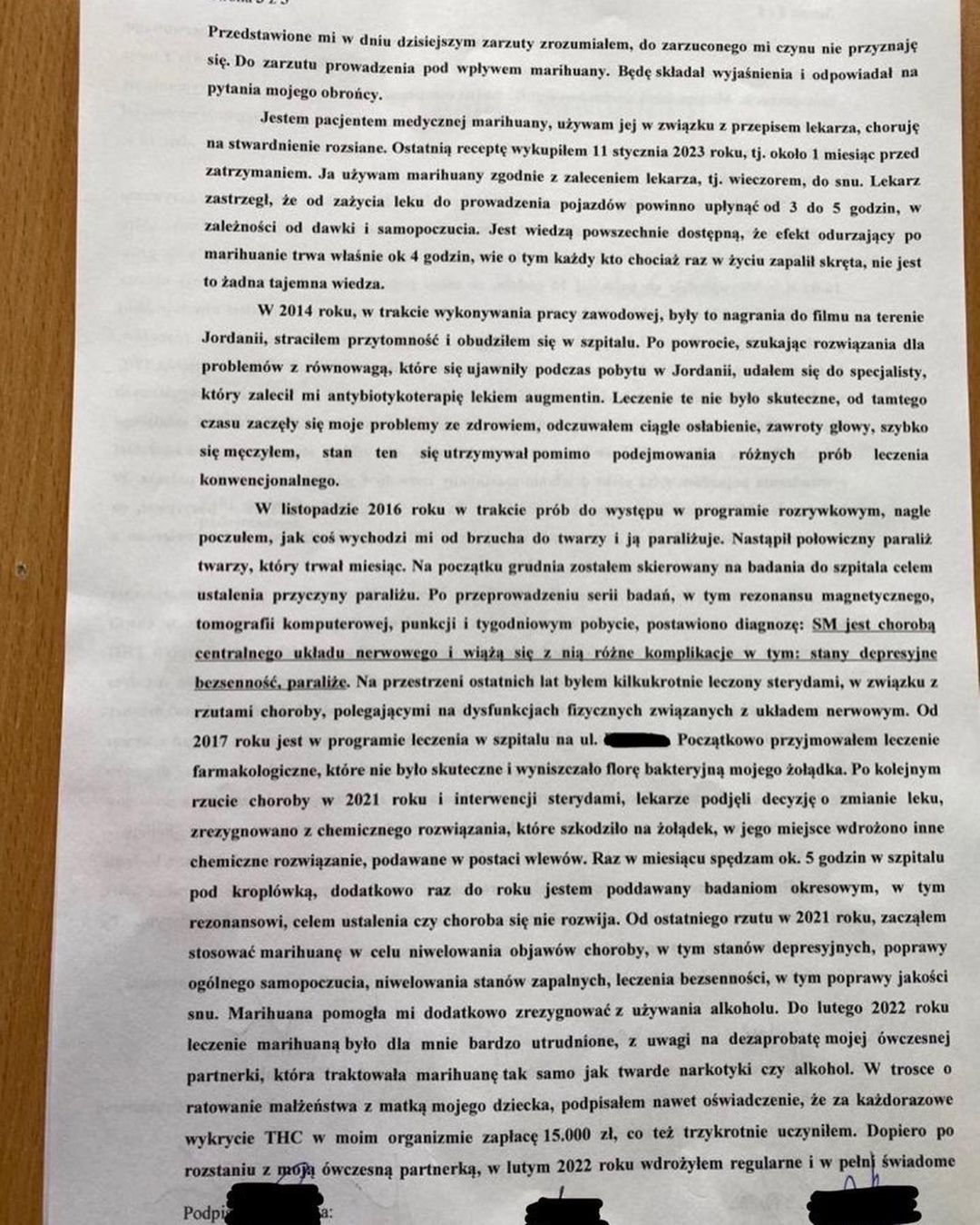 Antek Królikowski wydał oświadczenie