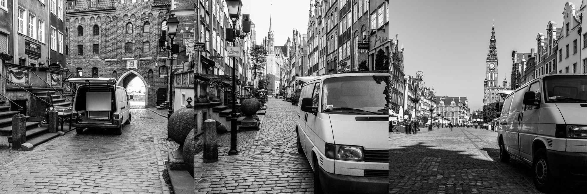 Mobilna camera obscura, czyli Gdańsk sfotografowany samochodem 3
