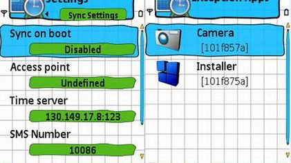 Zegar zsynchronizowany z serwerem 1