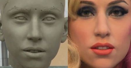 Zobaczcie, jak powstawała woskowa Lady GaGa!