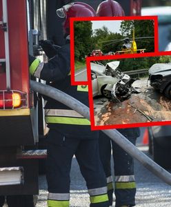 Tragedia na drodze, blokada dk 75. Wzrosła liczba rannych, jedna ofiara