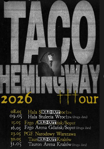 Taco Hemingway ogłosił trasę koncertową