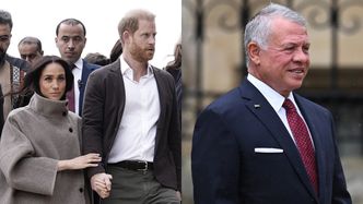 Rodzina królewska Jordanii OLAŁA Meghan Markle i księcia Harry'ego: "To pseudo-królewska wizyta"