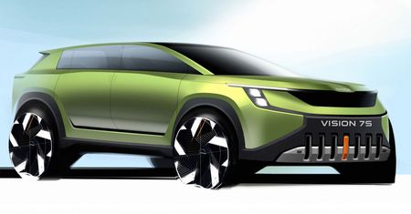 Škoda Vision 7S Concept zapowiada się potężnie. Debiut już niebawem
