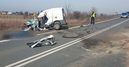 Tragedia na drodze. Kierowca nie miał szans