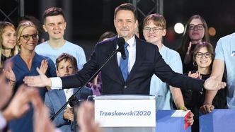 Rafał Trzaskowski dziękuje wyborcom: "Prawie 10 milionów głosów. Jeszcze będzie przepięknie!"
