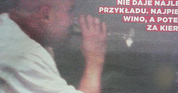Saleta prowadzi po alkoholu!