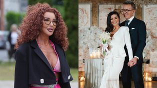 Ewa Minge oceniła suknię ślubną Katarzyny Cichopek. "CZYSTA jak ich miłość"