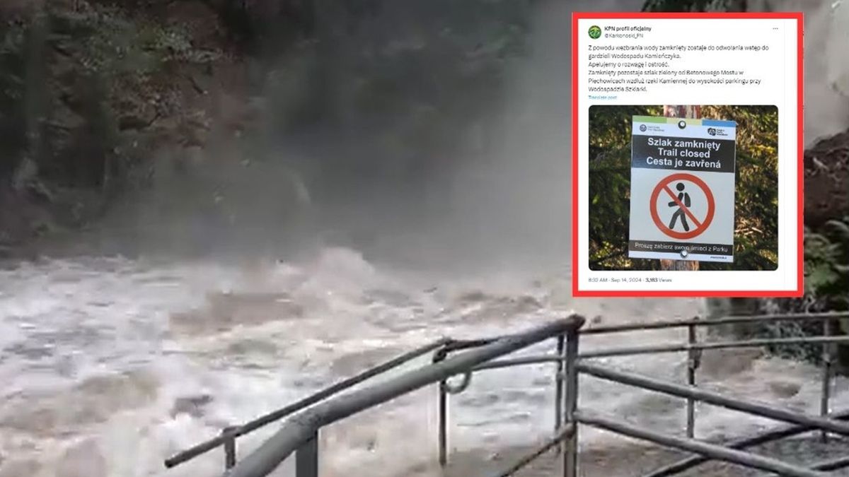 Trudna sytuacja hydrologiczna w Karkonoszach