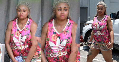 Blac Chyna poprawia szorty w kroku… (ZDJĘCIA)