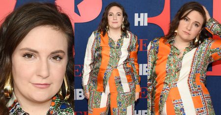 Dawno niewidziana Lena Dunham powraca w etnicznej piżamce
