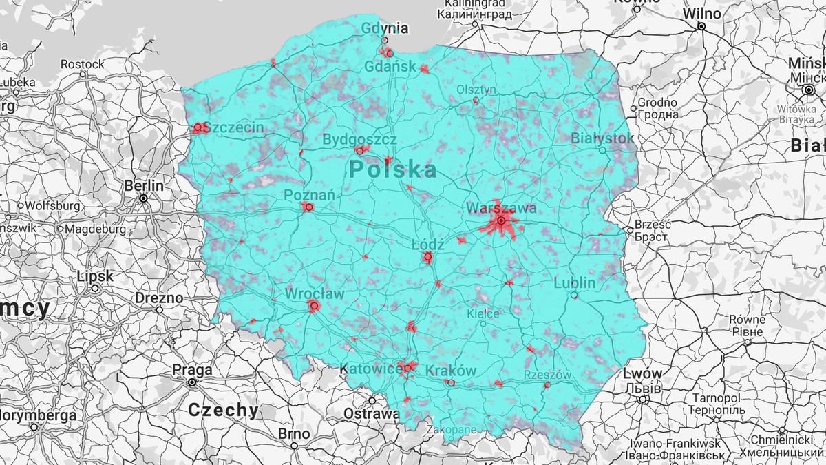 5G w Polsce rośnie w siłę. Plus dotarł już do wszystkich województw 1