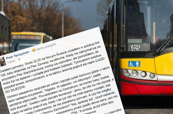 Kierowca „porwał” autobus? „Już kilka razy ludzi tak wywiozłem”