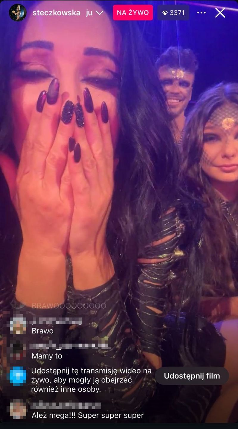 Tak Justyna Steczkowska zareagowała na awans do finału