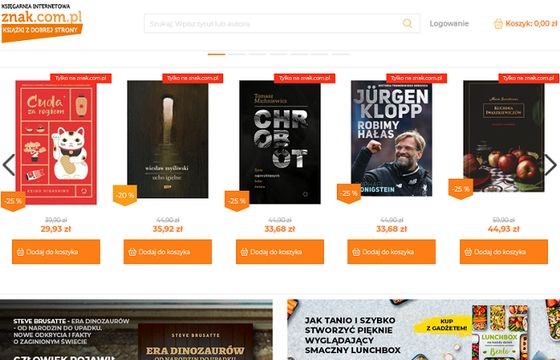 Wydawnictwo Znak z 9,4 mln zł zysku. Woblik na niższym plusie, większa strata miesięcznika „Znak”