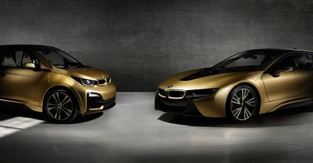 24-karatowe złoto na nadwoziach BMW. Wyjątkowe i3 oraz i8 w edycji specjalnej Starlight