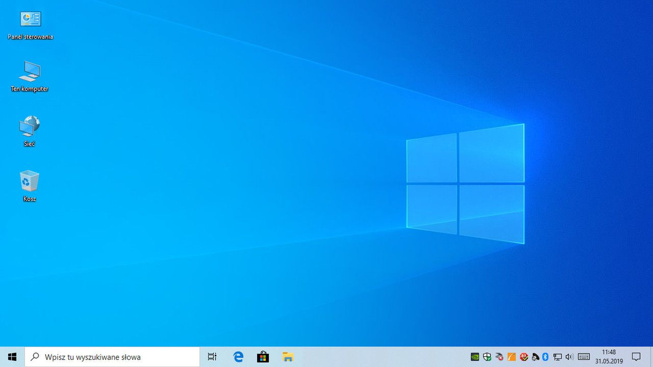 Windows 10 1903 - pulpit