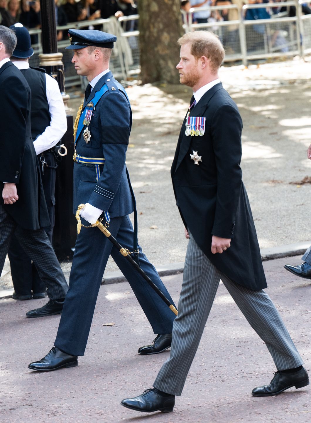 Książę William, książę Harry, Kate Middleton i Meghan Markle