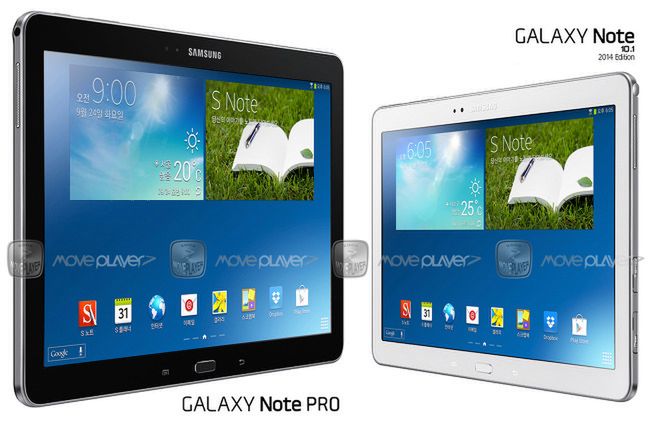 Galaxy Note Pro - prawdopodobny wygląd