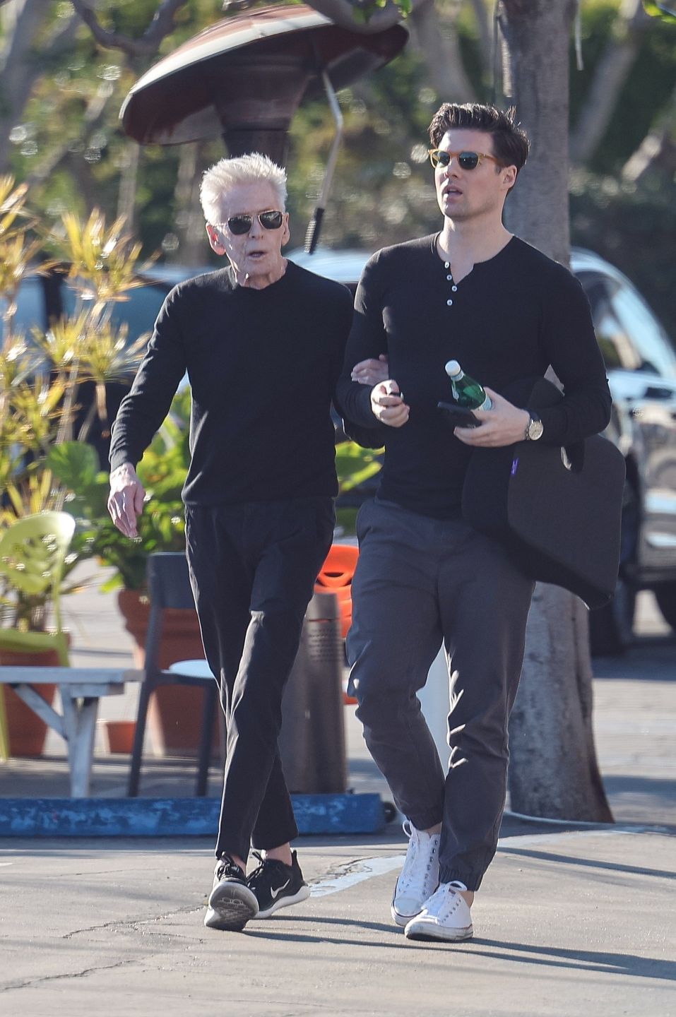 Calvin Klein ze swoim partnerem