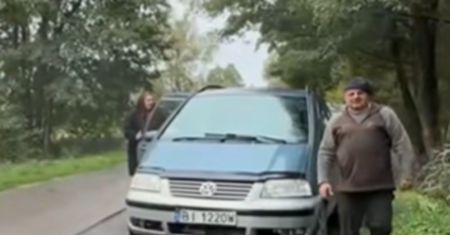 Nagranie hitem sieci. Mieszkaniec Podlasia spotkał Anglika