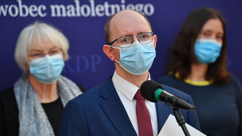 Przewodniczący Państwowej Komisji ds. Pedofilii Błażej Kmieciak