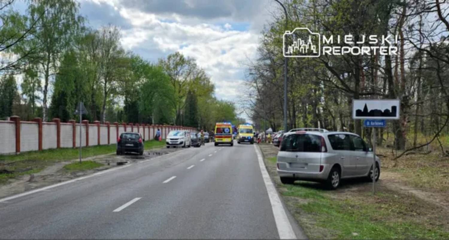 Motocyklista potrącił starsze małżeństwo