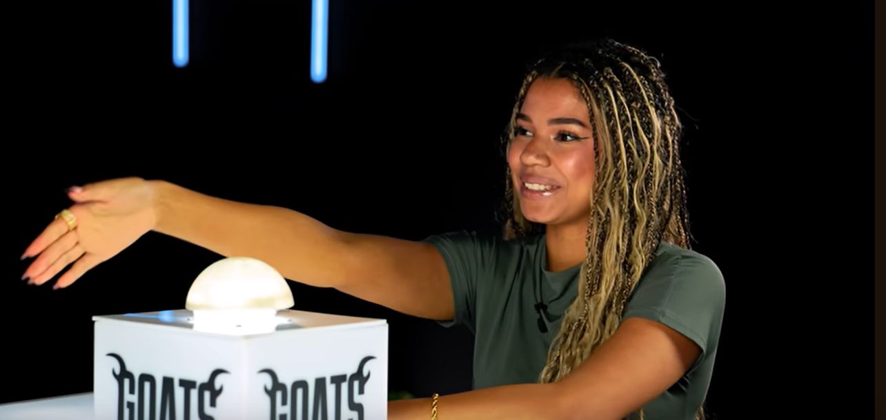 Nicole i Mateusz z "Love Island" podczas szybkich randek Goats 