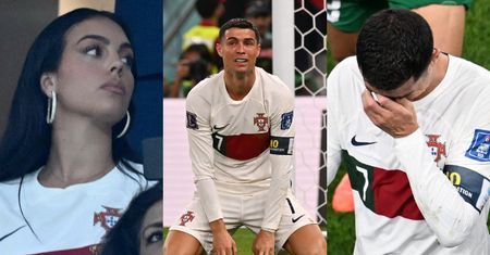 Portugalia ODPADA z mundialu! ROZPACZ Cristiano Ronaldo na boisku i smutek Georginy Rodriguez na trybunach (ZDJĘCIA)
