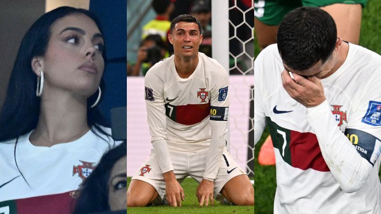 Portugalia ODPADA z mundialu! ROZPACZ Cristiano Ronaldo na boisku i smutek Georginy Rodriguez na trybunach (ZDJĘCIA)