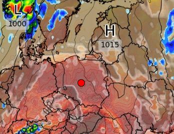 Prognoza na 6 sierpnia. W centralnej i południowej Europie będzie gorąco