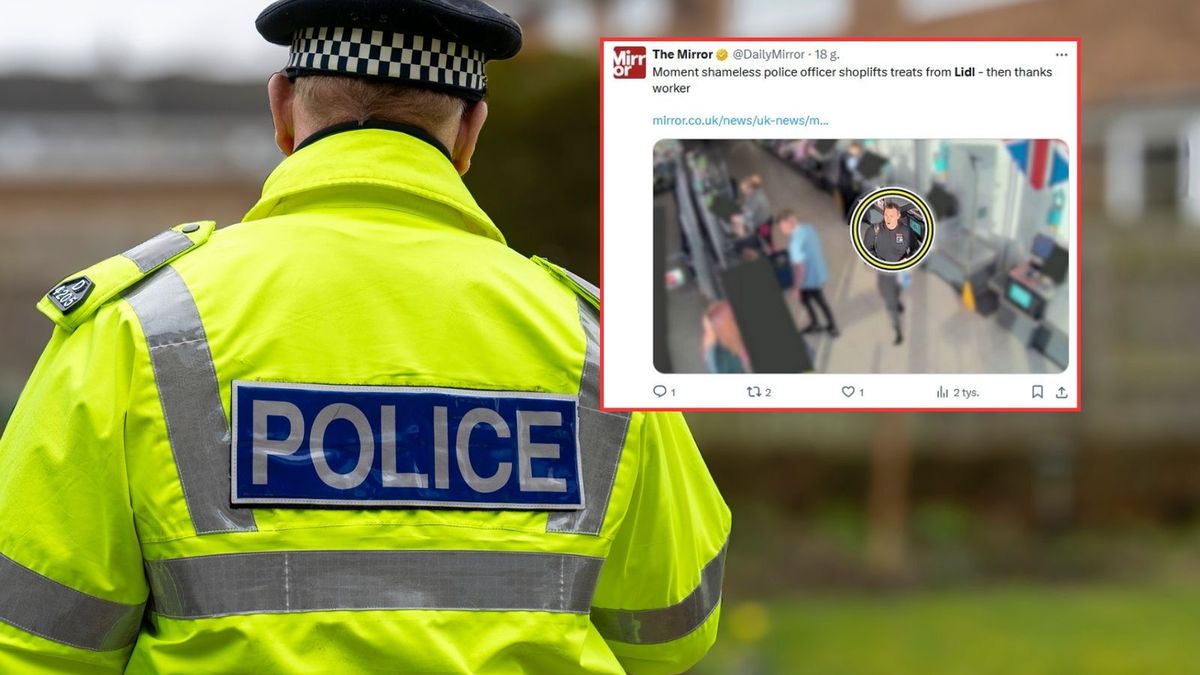 Policjant kradł w Lidlu. Usłyszał wyrok