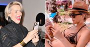 Paulina Smaszcz czyta książkę na leżaku i prezentuje przy okazji smukłą sylwetkę w prześwitującym bikini (FOTO)