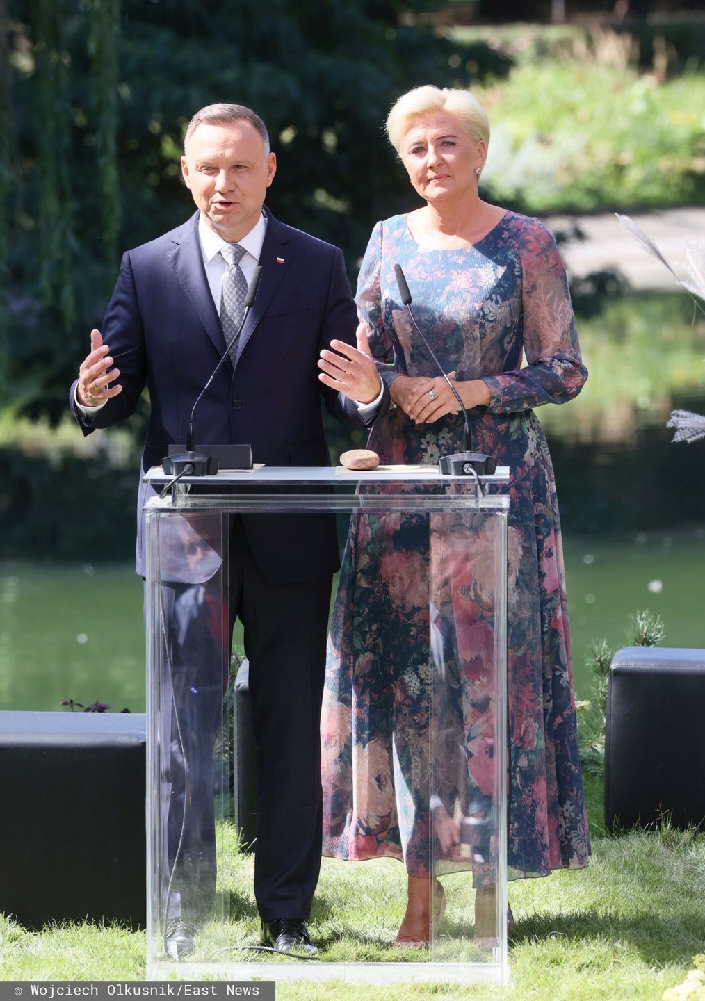 Agata Duda i Andrzej Duda