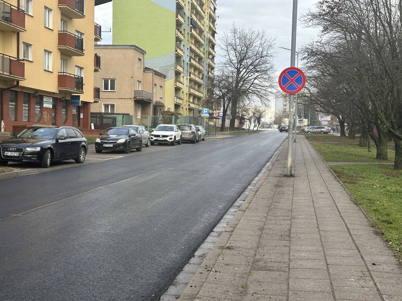 Radom: Nowa nawierzchnia asfaltowa na ulicy Szklanej