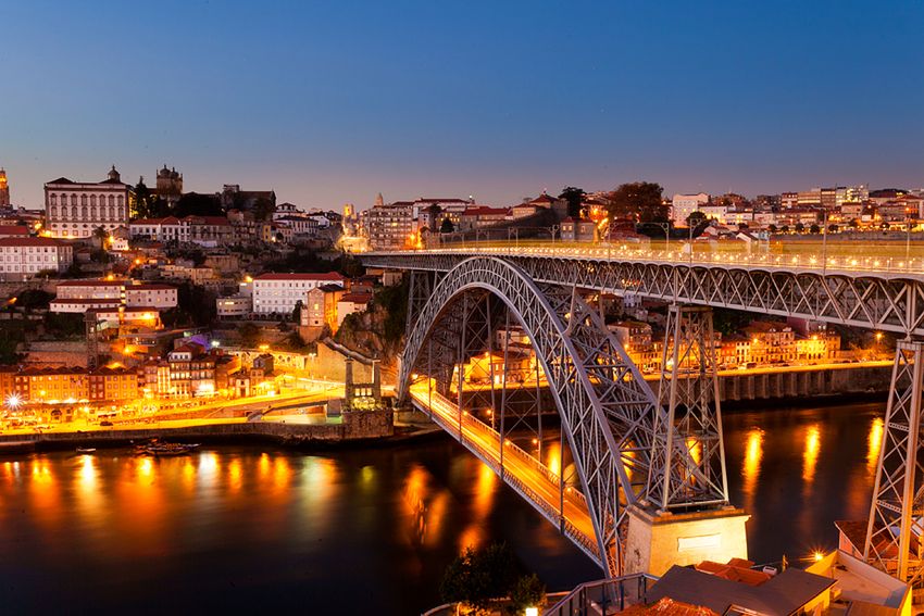 ©JK - Porto sfotografowane podczas złotej godziny