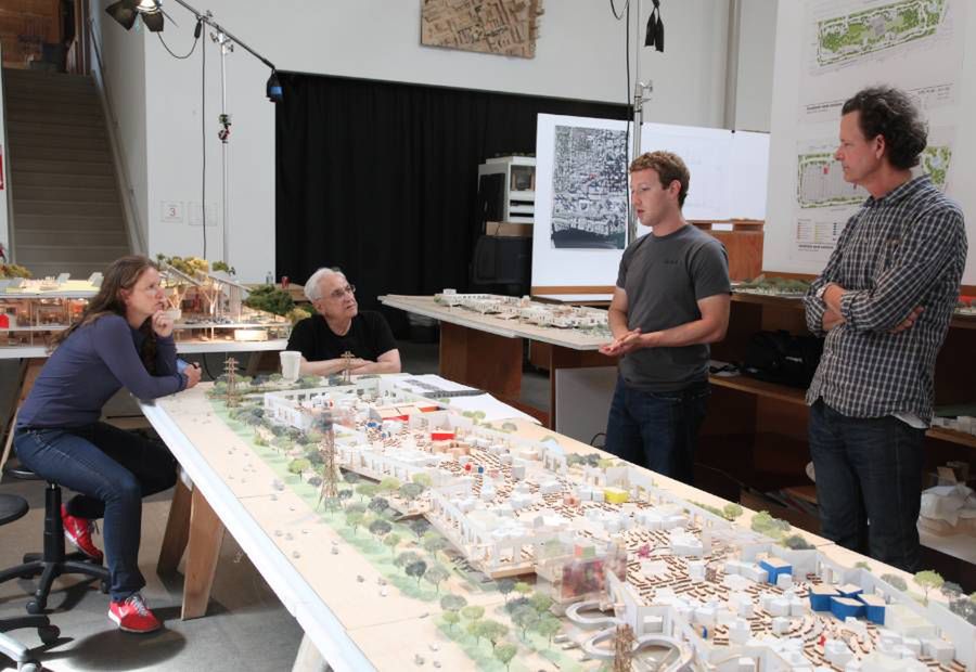 Nowy kampus Facebooka porośnie trawą. Frank Gehry definiuje na nowo open space 4