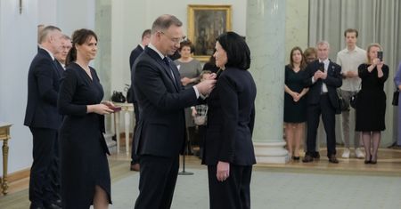 Księgowa Rydzyka została odznaczona przez prezydenta