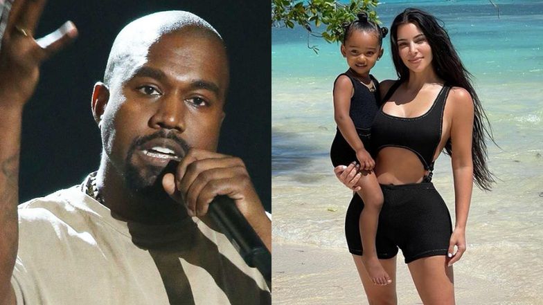 Kanye West oskarża Kim Kardashian o porwanie ich córki