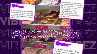 Drama o kalorie z donutów. Napis "400 kcal" przy PĄCZKU ma dyskryminować?