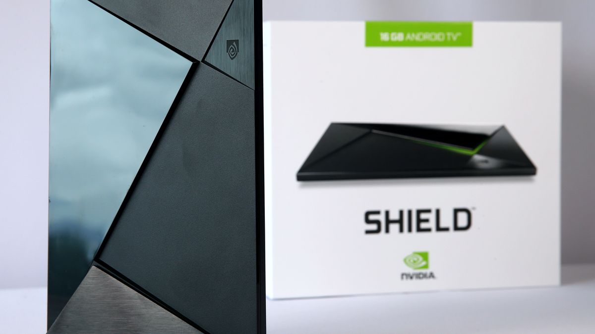 Developers demonstrate the Nvidia Shield video streaming device in San Francisco, Calif. on Thursday, May 14, 2015. The Shield runs on the Android TV operating system and is capable of streaming 4K Ultra high definition video content as well as a number of games. NOTE: STORY AND PHOTOS ARE EMBARGOED UNTIL 12:00 PM ON THURSDAY, MAY 28, 2015. (Photo By Paul Chinn/The San Francisco Chronicle via Getty Images)