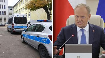 Tusk zapowiada działanie w poniedziałek. Reakcja na młodych nożowników