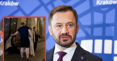 Nagrany na murku w środku nocy. Huczy po nagraniu z Miszalskim