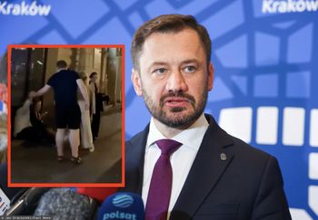 Nagrany na murku w środku nocy. Huczy po nagraniu z Miszalskim