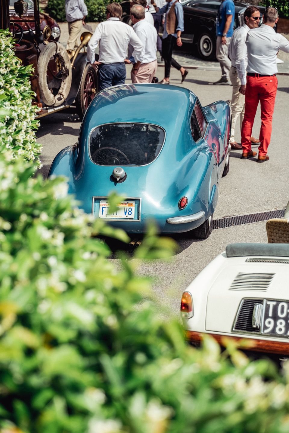 Zachowany w oryginalnym stanie Fiat Otto Vu (V8) z nadwoziem marki Rapi, oraz zbudowany na Fiacie 500 samochód plażowy samego Gianniego Agnelli
