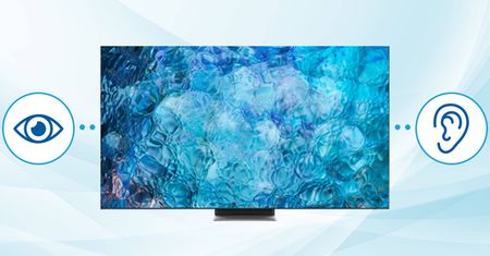 Ułatwienia dla niedosłyszących w telewizorach Samsung