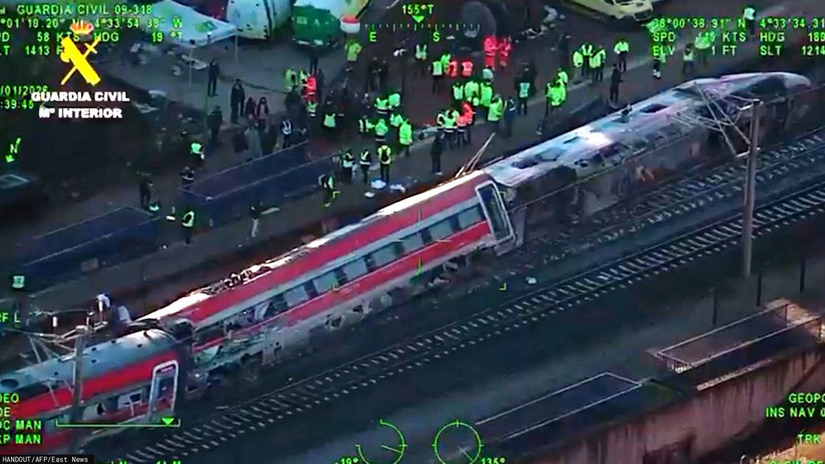 Katastrofa w Hiszpanii