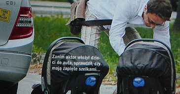 Brodzik i Wilczak z bliźniakami