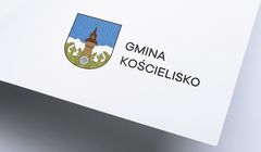 Kościelisko z pierwszą w historii księgą znaku z herbem, logo i hasłem